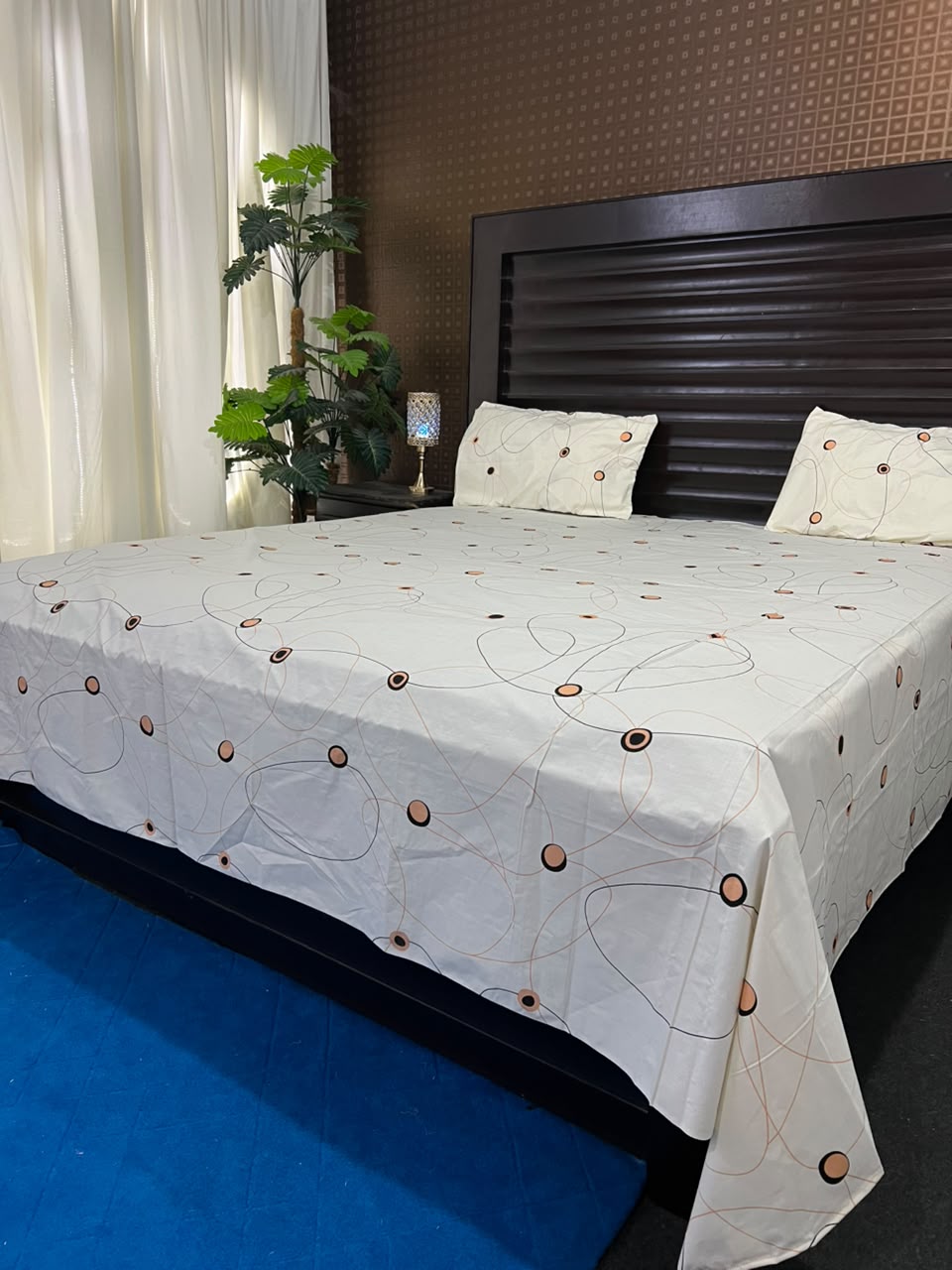 100% Pure Cotton Luxury Bedsheet – Soft, Breathable & Premium Quality