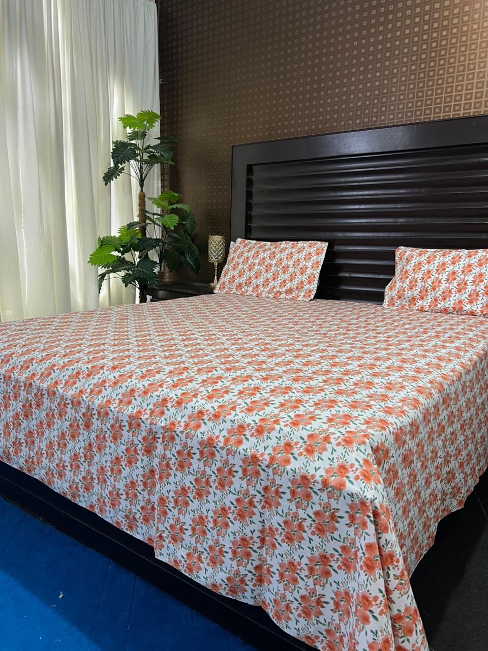 100% Pure Cotton Luxury Bedsheet – Soft, Breathable & Premium Quality