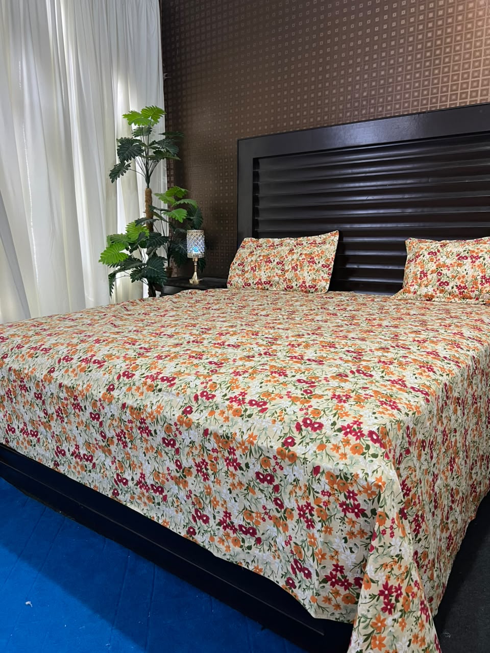 100% Pure Cotton Luxury Bedsheet – Soft, Breathable & Premium Quality