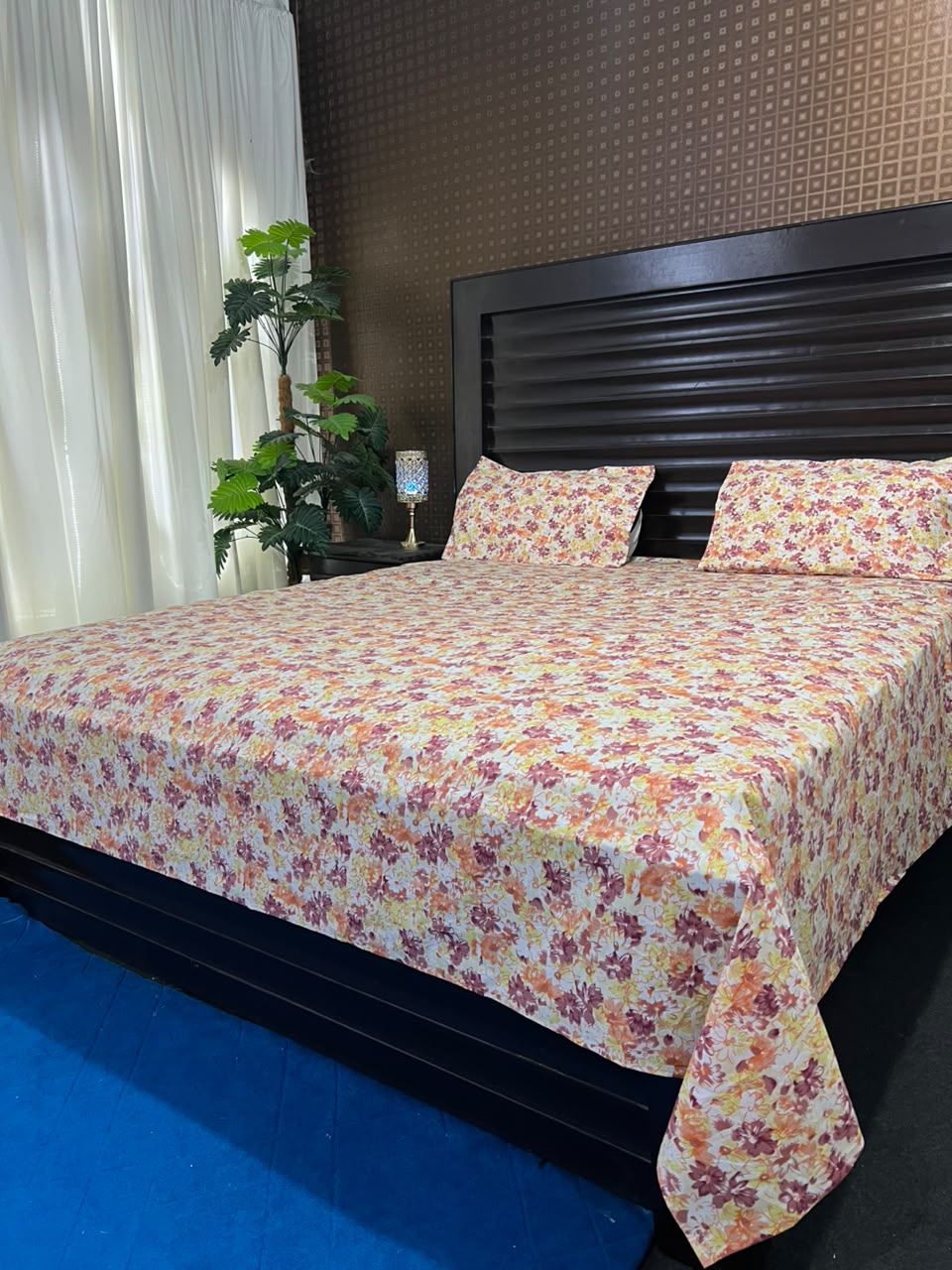 100% Pure Cotton Luxury Bedsheet – Soft, Breathable & Premium Quality
