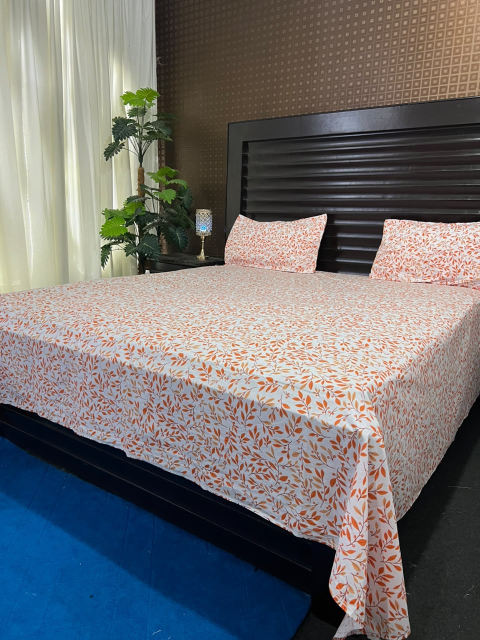 100% Pure Cotton Luxury Bedsheet – Soft, Breathable & Premium Quality