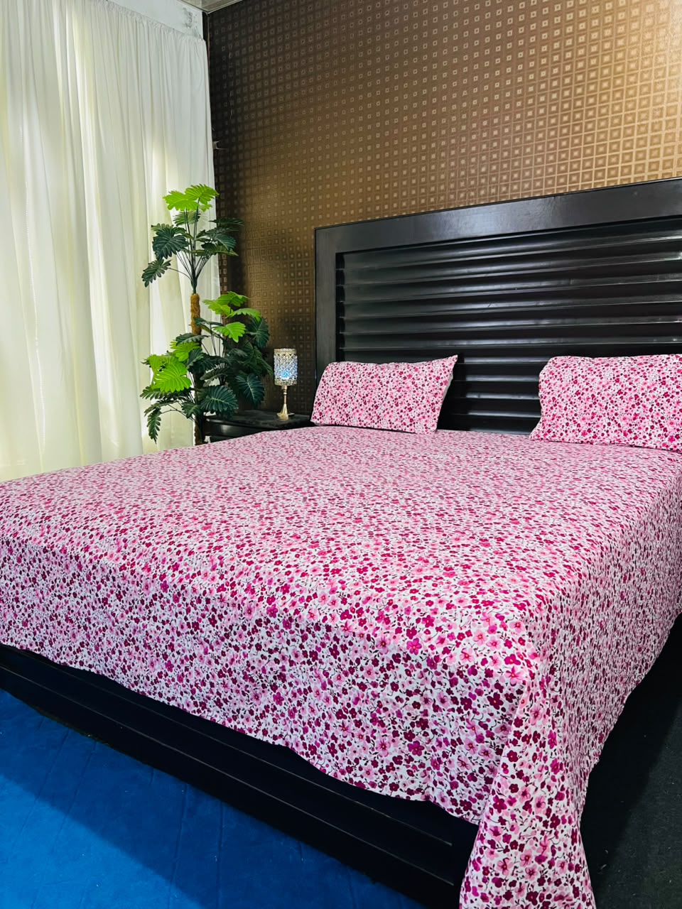 100% Pure Cotton Luxury Bedsheet – Soft, Breathable & Premium Quality
