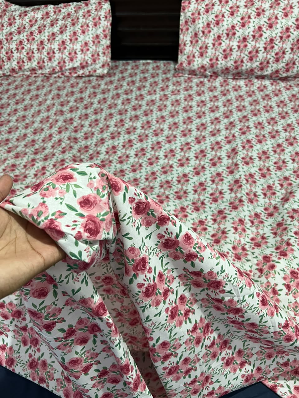 100% Pure Cotton Luxury Bedsheet – Soft, Breathable & Premium Quality