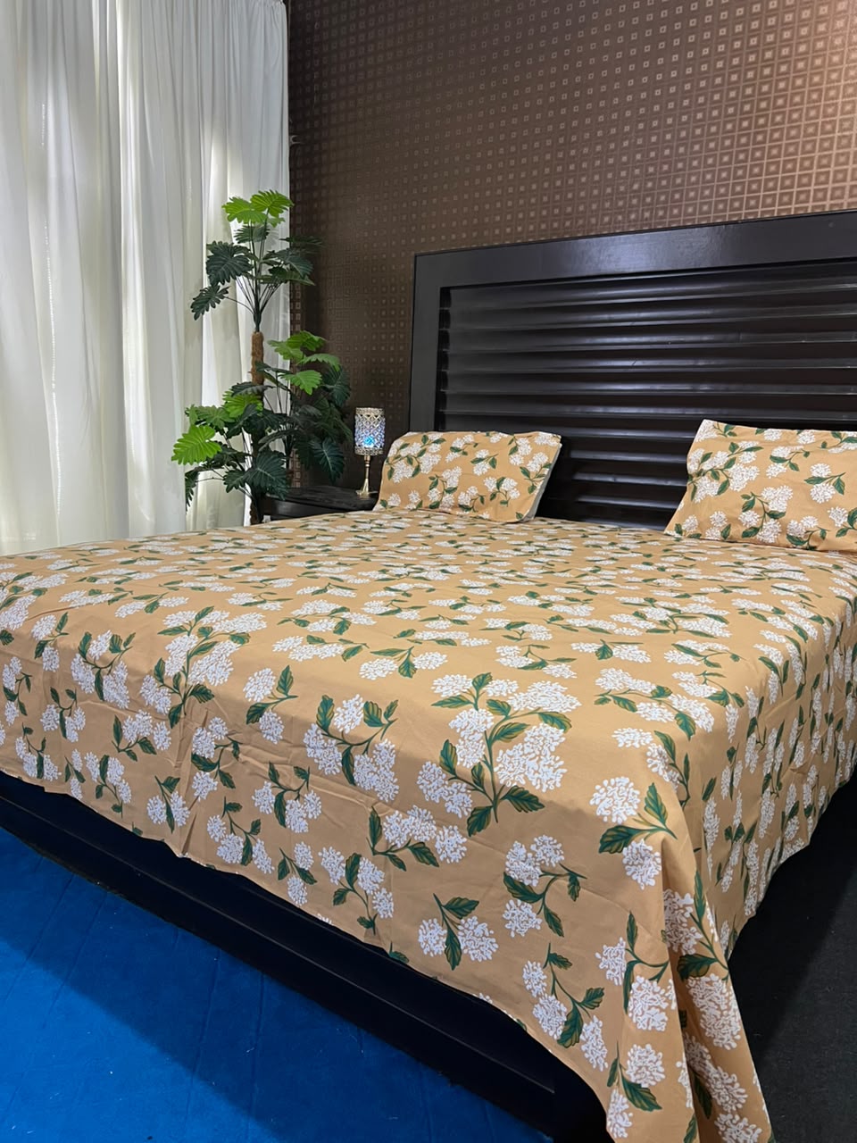 100% Pure Cotton Luxury Bedsheet – Soft, Breathable & Premium Quality
