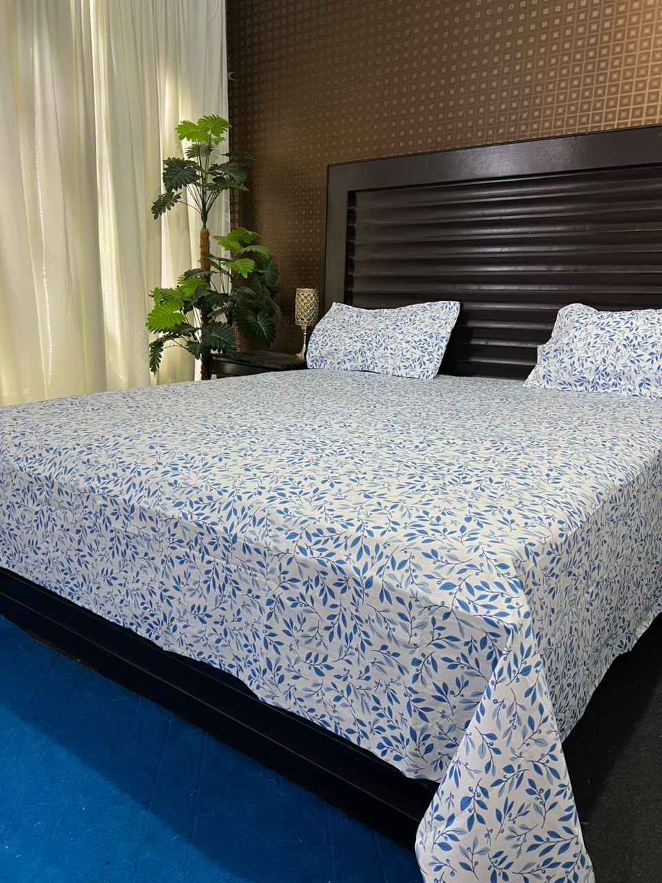 100% Pure Cotton Luxury Bedsheet – Soft, Breathable & Premium Quality