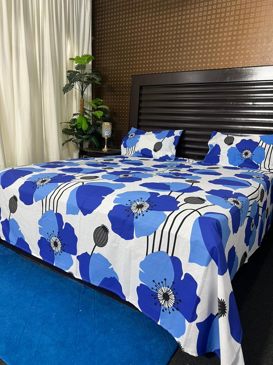 100% Pure Cotton Luxury Bedsheet – Soft, Breathable & Premium Quality