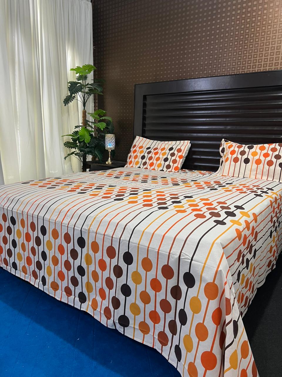 100% Pure Cotton Luxury Bedsheet – Soft, Breathable & Premium Quality