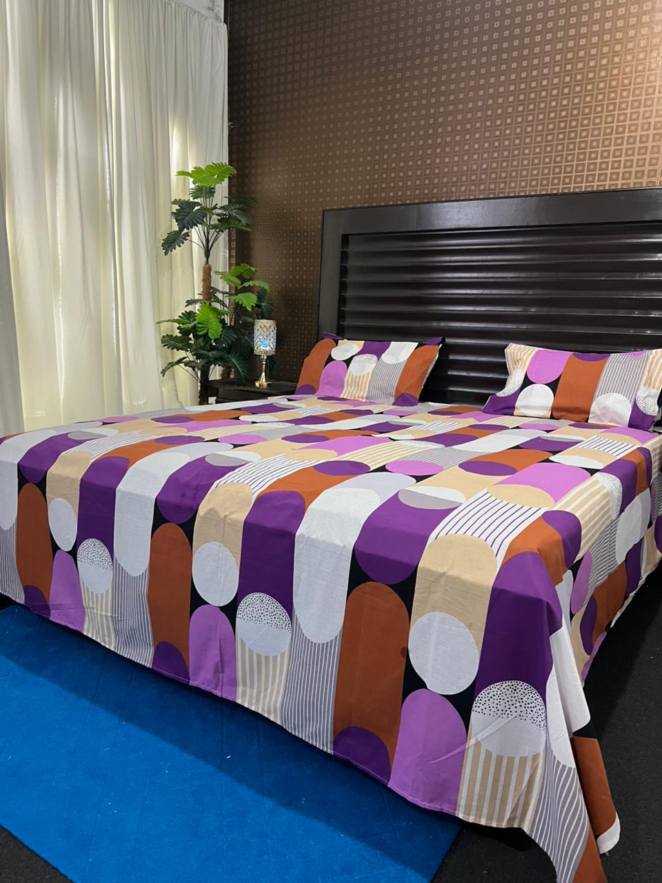 100% Pure Cotton Luxury Bedsheet – Soft, Breathable & Premium Quality