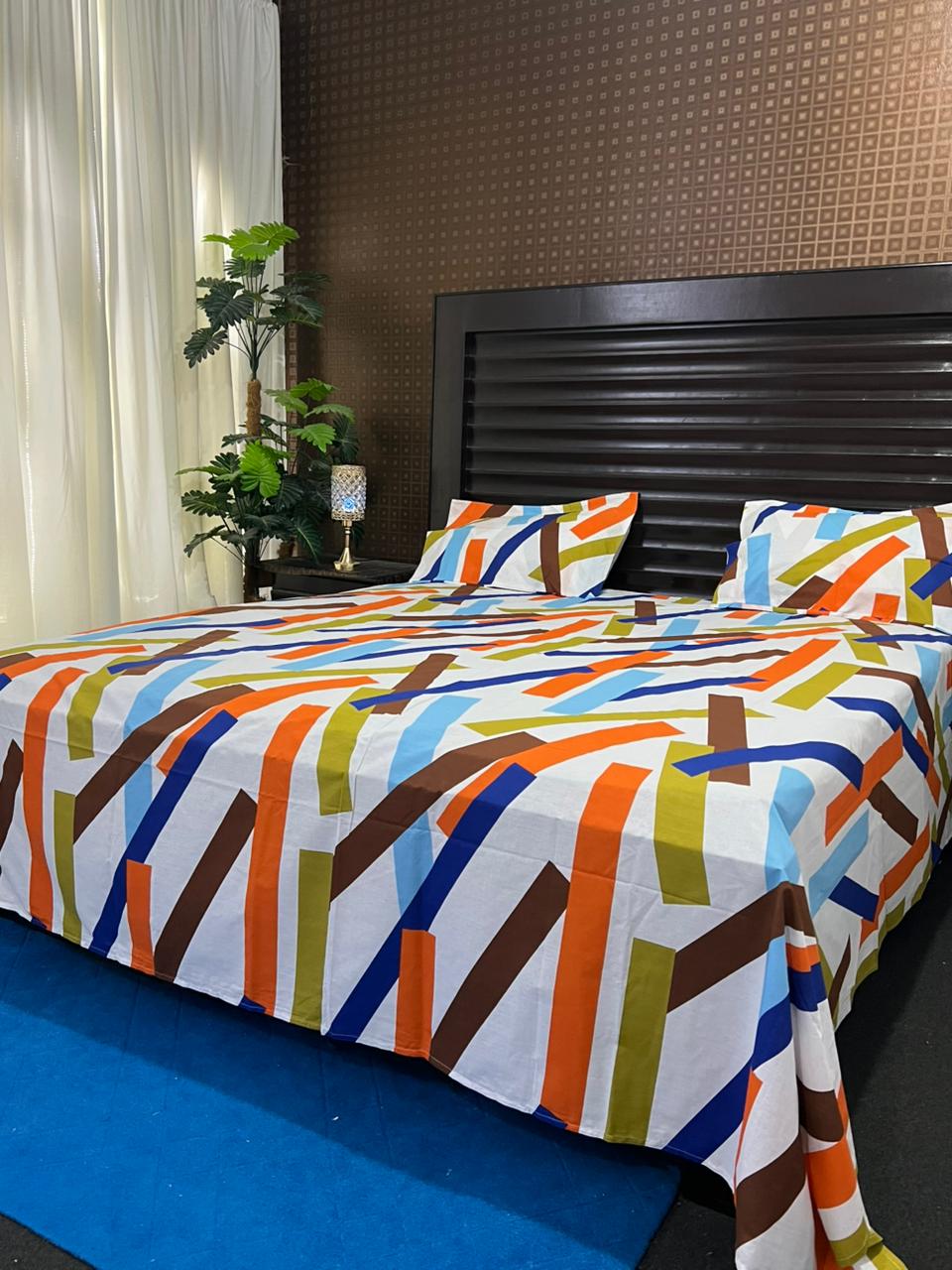 100% Pure Cotton Luxury Bedsheet – Soft, Breathable & Premium Quality
