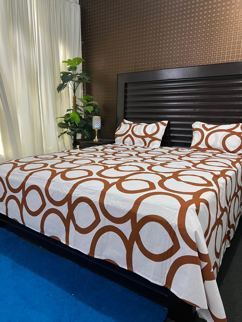 100% Pure Cotton Luxury Bedsheet – Soft, Breathable & Premium Quality