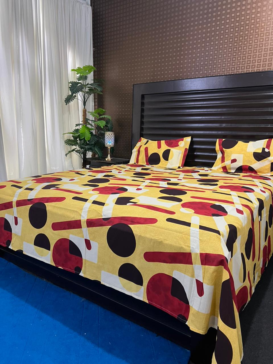 100% Pure Cotton Luxury Bedsheet – Soft, Breathable & Premium Quality