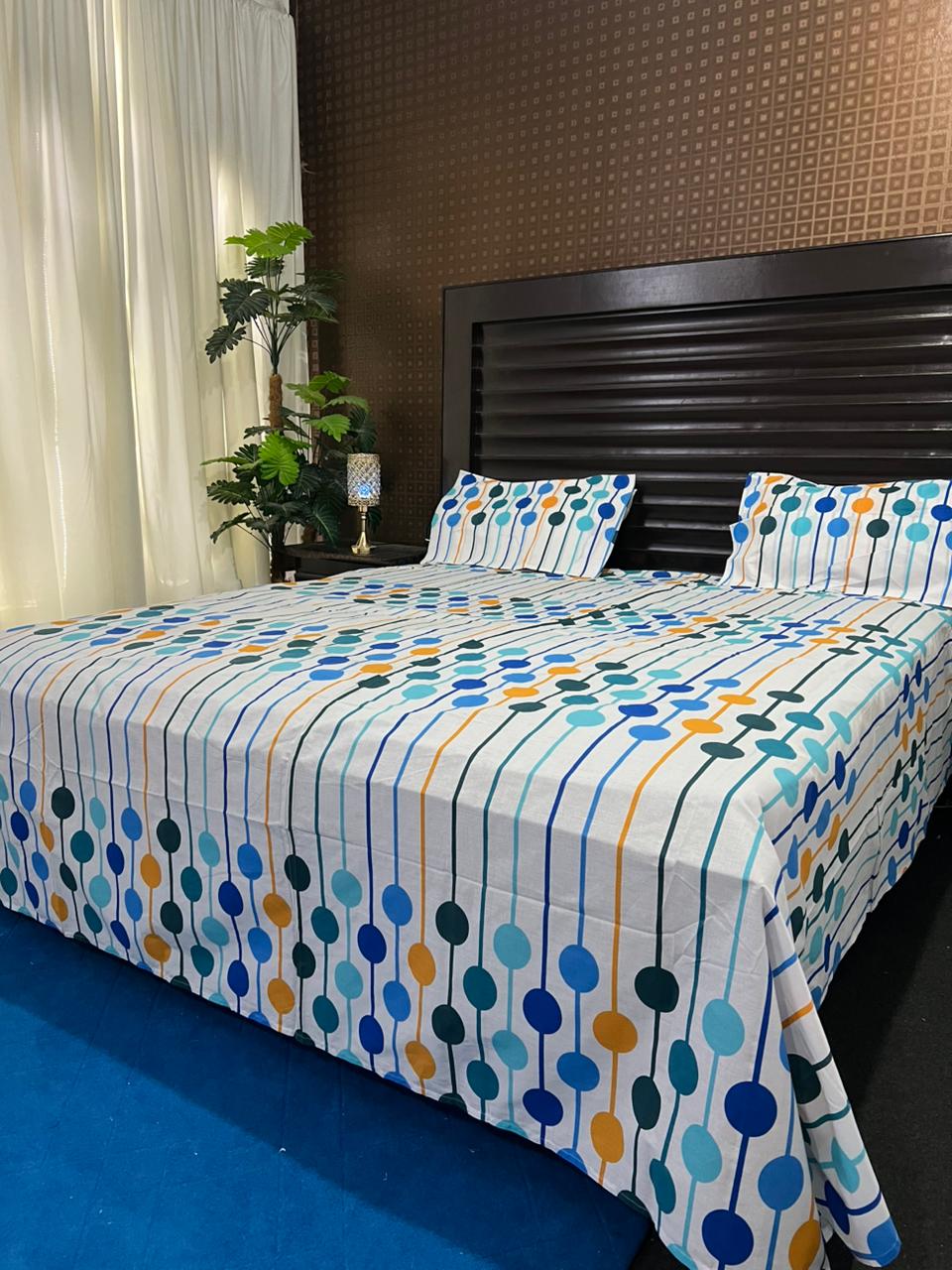 100% Pure Cotton Luxury Bedsheet – Soft, Breathable & Premium Quality