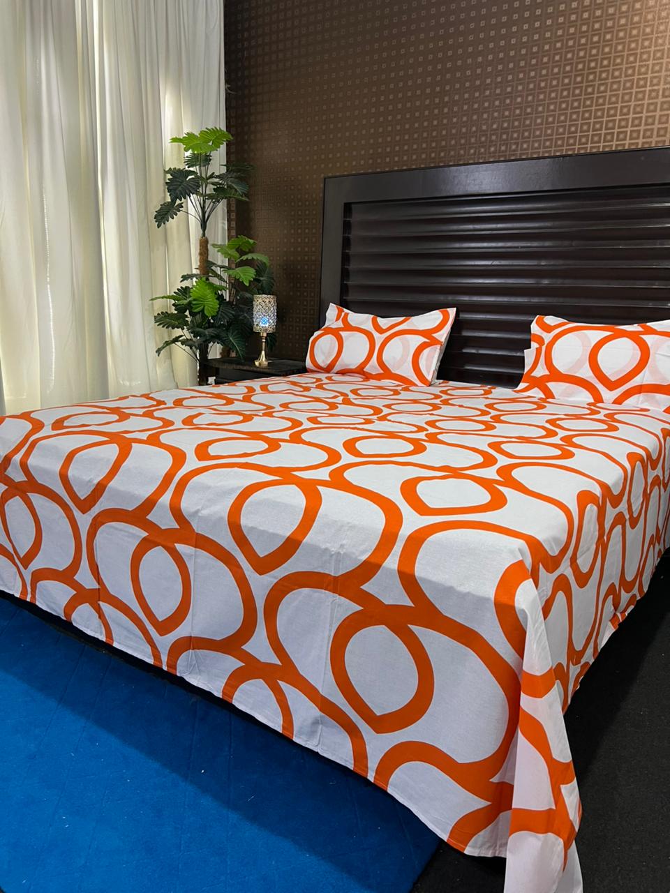 100% Pure Cotton Luxury Bedsheet – Soft, Breathable & Premium Quality