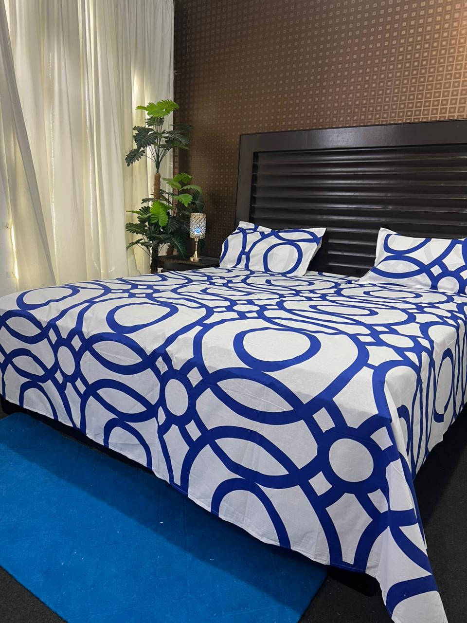 100% Pure Cotton Luxury Bedsheet – Soft, Breathable & Premium Quality