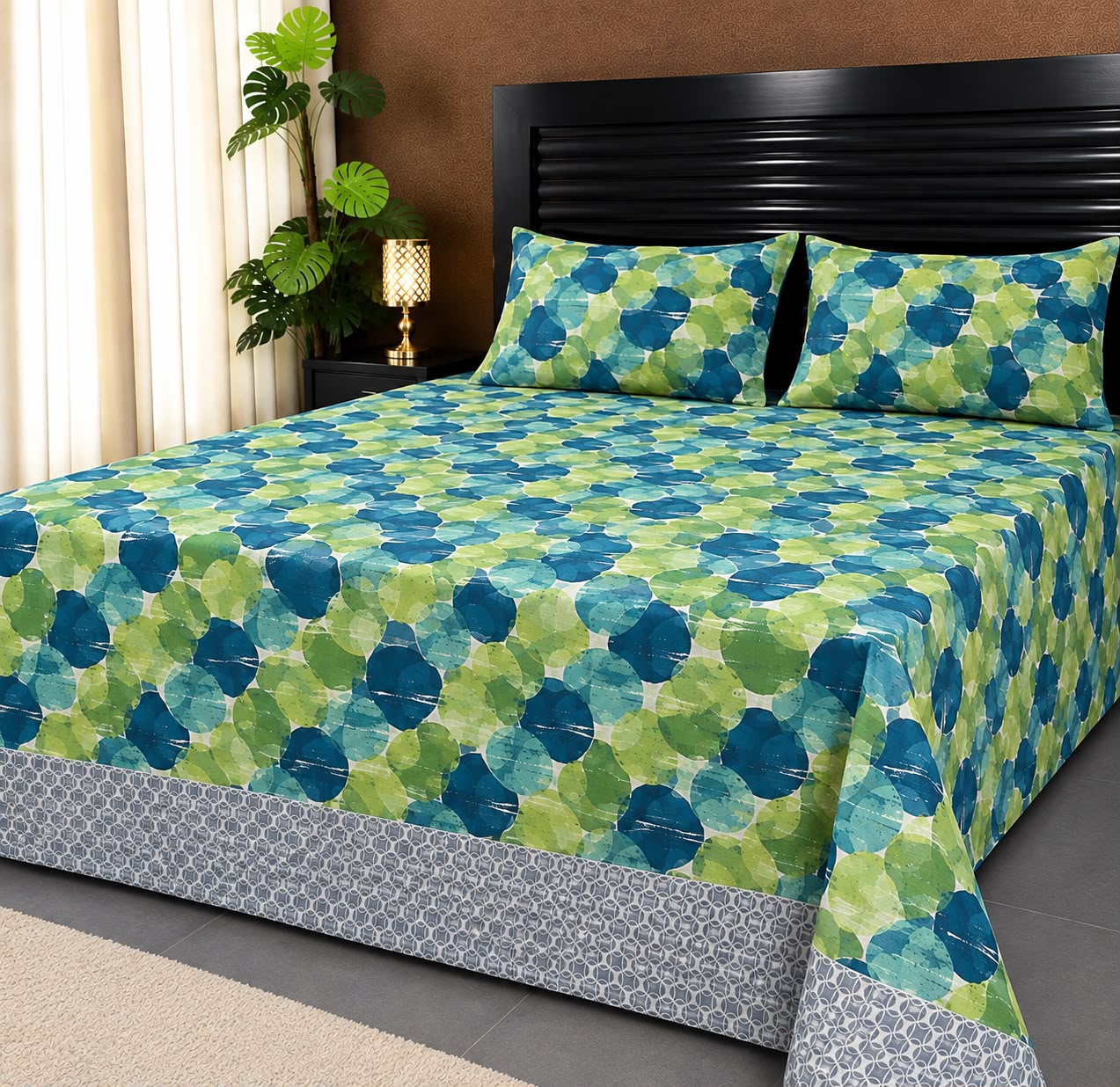 100% Pure Cotton Luxury Bedsheet – Soft, Breathable & Premium Quality