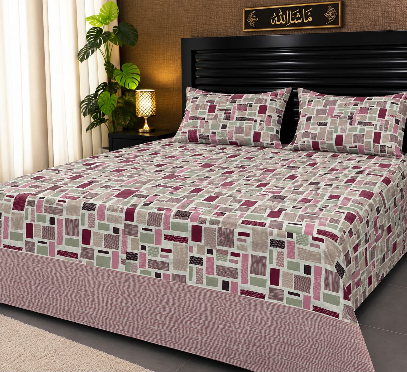 100% Pure Cotton Luxury Bedsheet – Soft, Breathable & Premium Quality