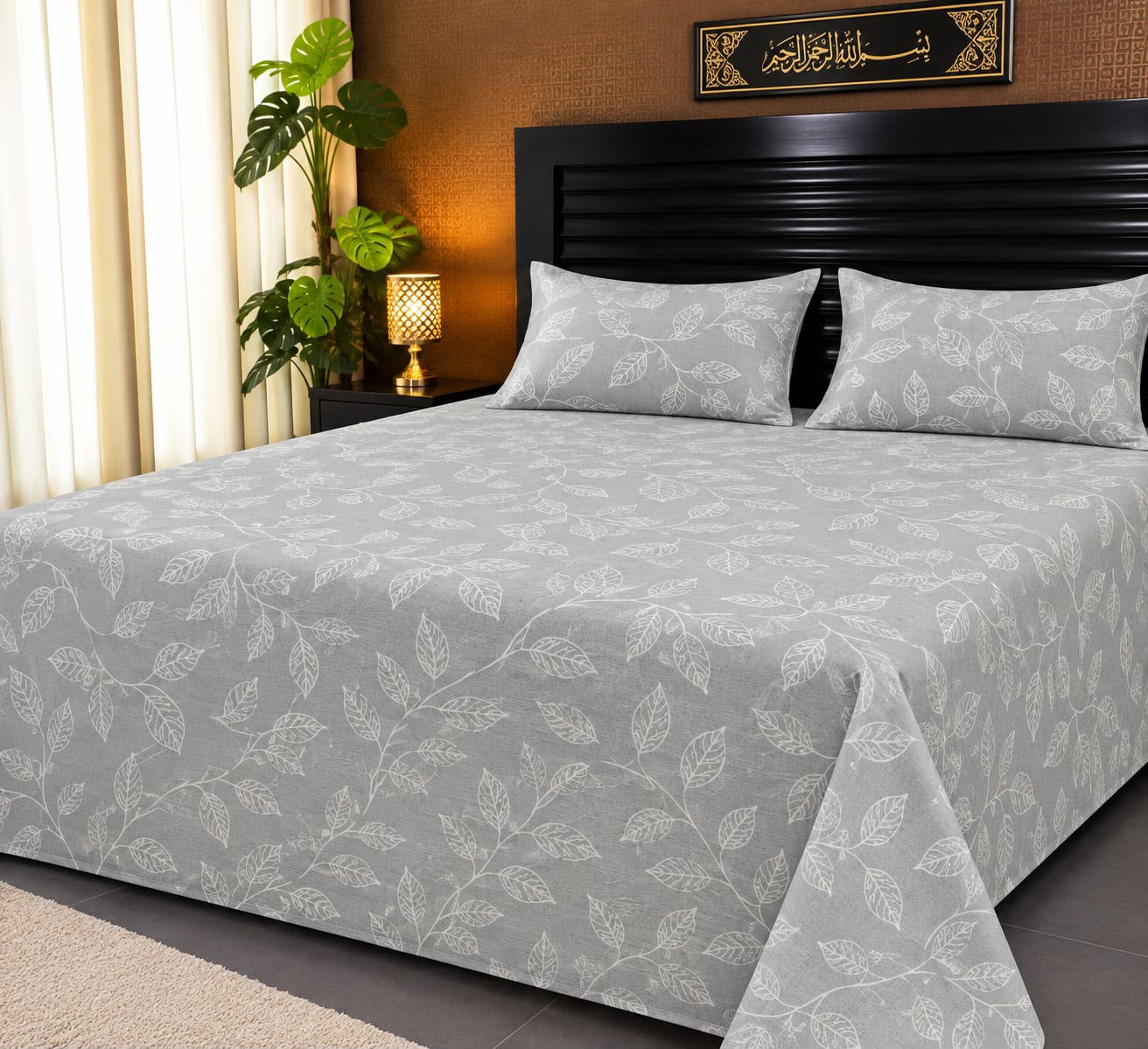 100% Pure Cotton Luxury Bedsheet – Soft, Breathable & Premium Quality