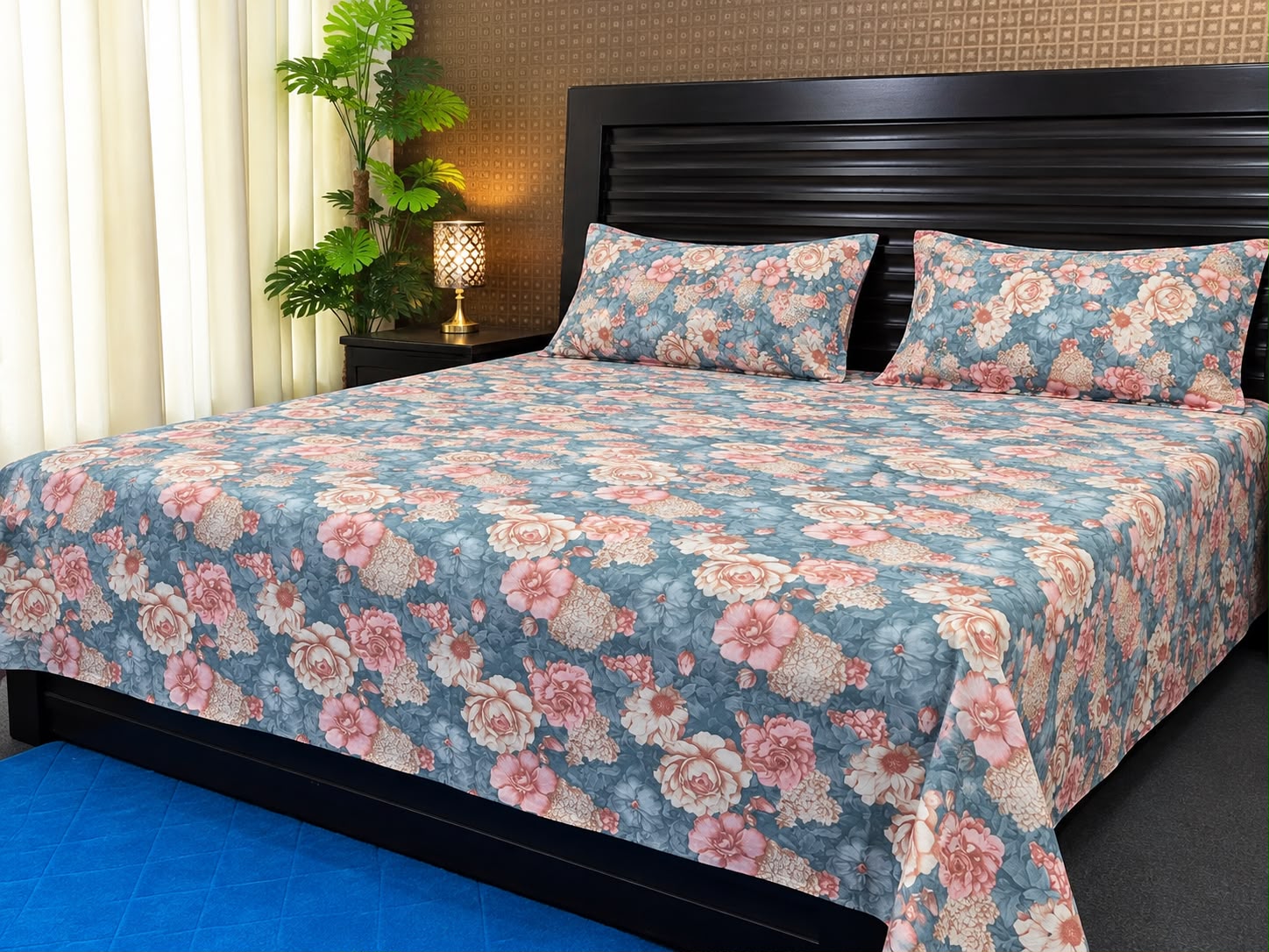 100% Pure Cotton Luxury Bedsheet – Soft, Breathable & Premium Quality