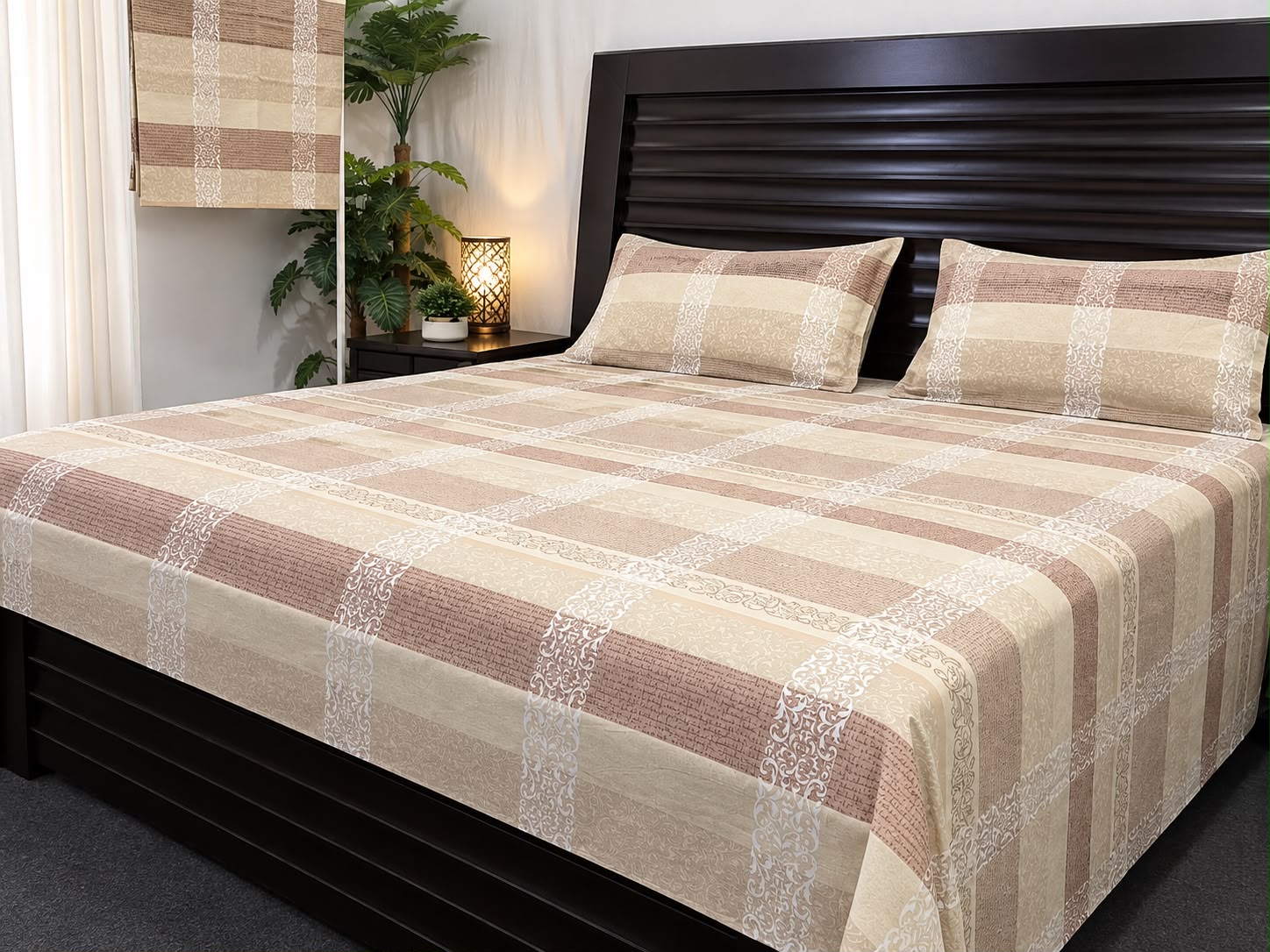 100% Pure Cotton Luxury Bedsheet – Soft, Breathable & Premium Quality
