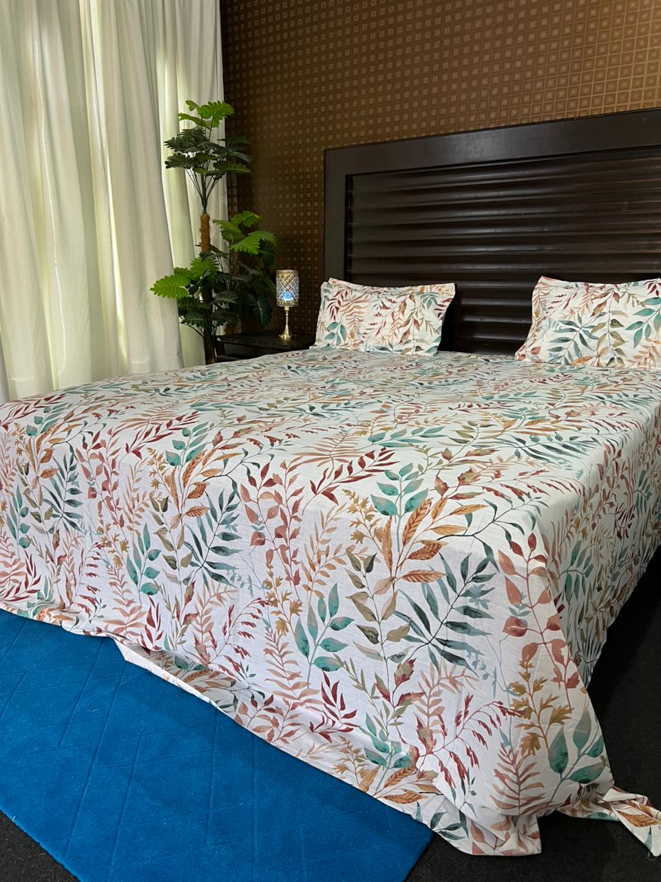 100% Pure Cotton Luxury Bedsheet – Soft, Breathable & Premium Quality