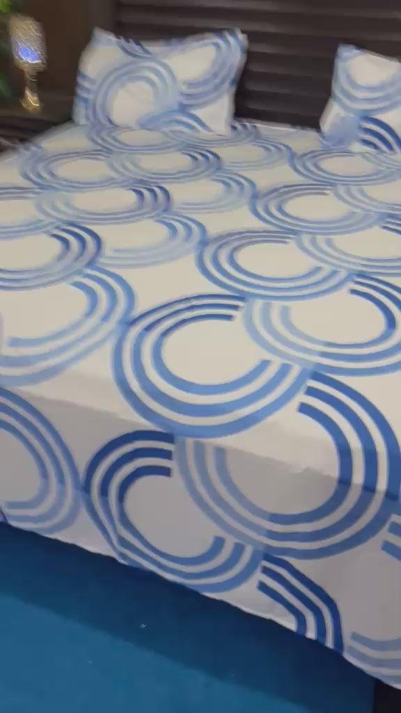 100% Pure Cotton Luxury Bedsheet – Soft, Breathable & Premium Quality