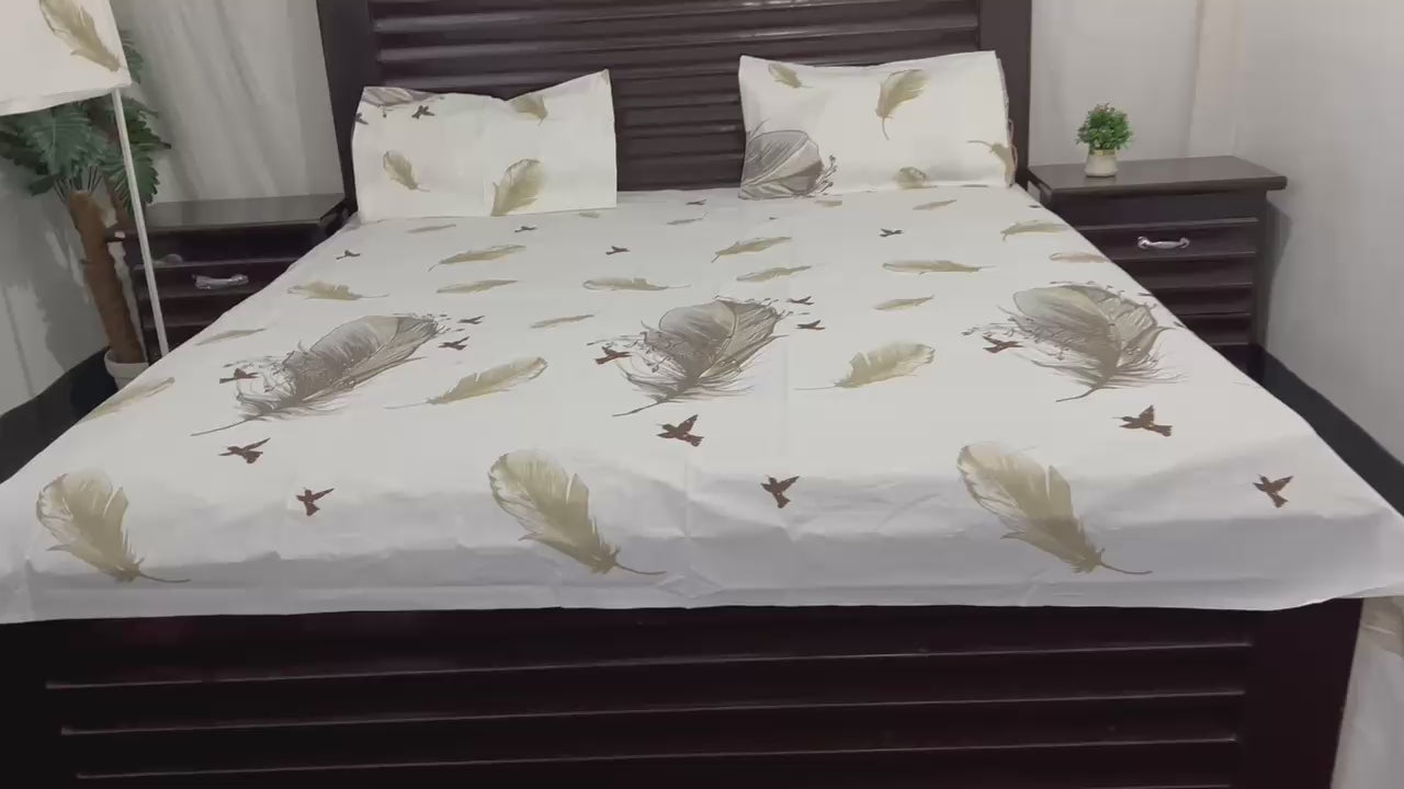 100% Pure Cotton Luxury Bedsheet – Soft, Breathable & Premium Quality