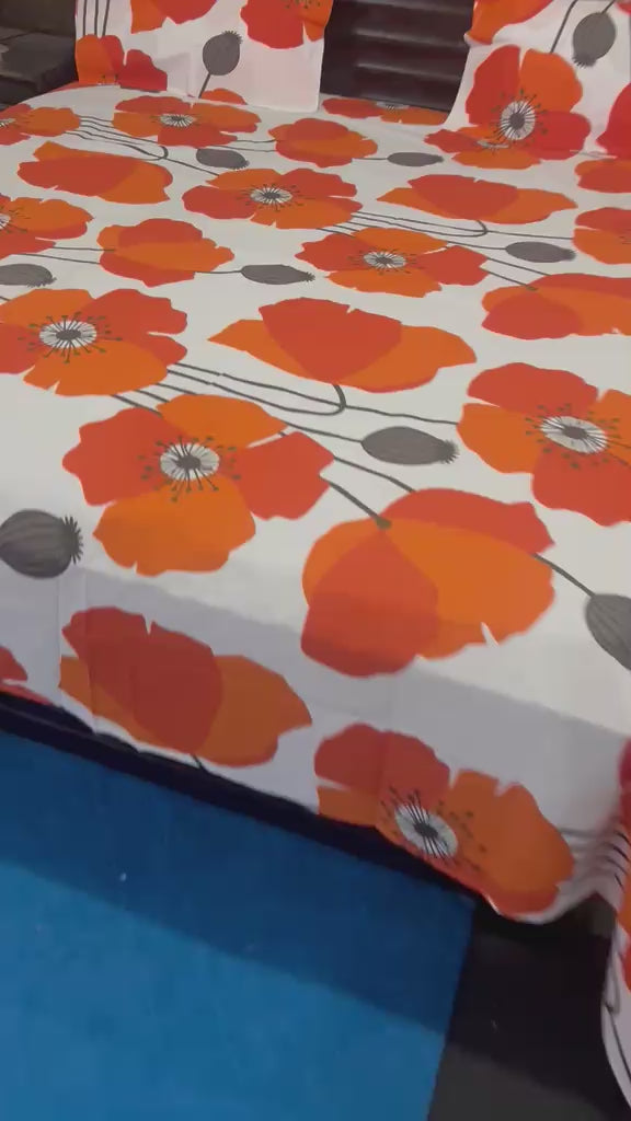 100% Pure Cotton Luxury Bedsheet – Soft, Breathable & Premium Quality