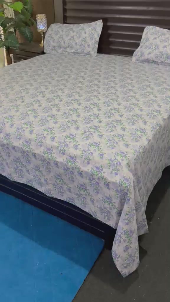 100% Pure Cotton Luxury Bedsheet – Soft, Breathable & Premium Quality
