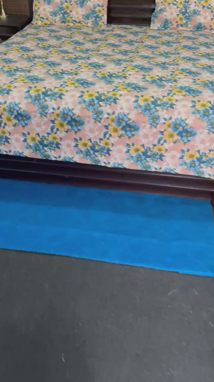 100% Pure Cotton Luxury Bedsheet – Soft, Breathable & Premium Quality