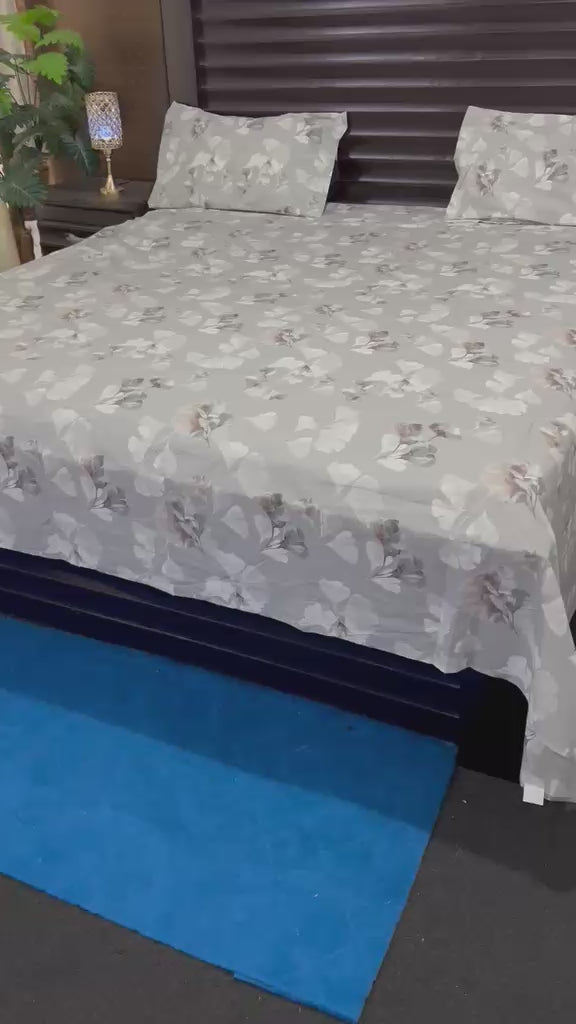 100% Pure Cotton Luxury Bedsheet – Soft, Breathable & Premium Quality