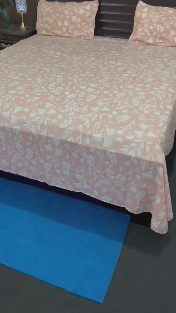 100% Pure Cotton Luxury Bedsheet – Soft, Breathable & Premium Quality