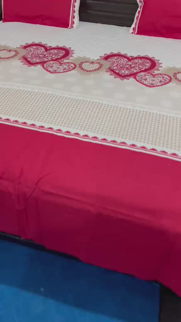 100% Pure Cotton Luxury Bedsheet – Soft, Breathable & Premium Quality