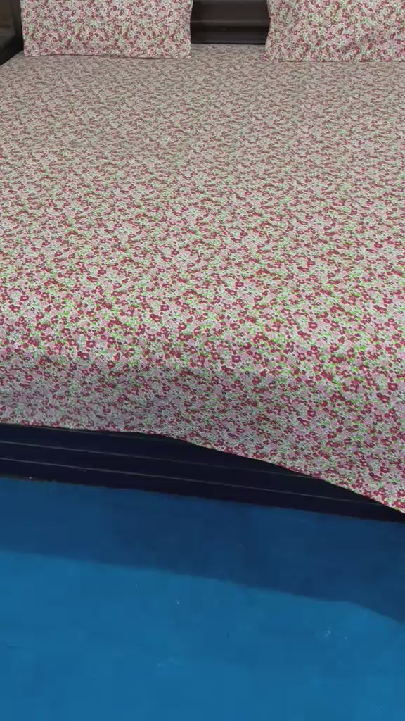 100% Pure Cotton Luxury Bedsheet – Soft, Breathable & Premium Quality