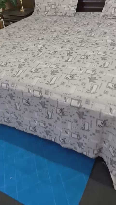 100% Pure Cotton Luxury Bedsheet – Soft, Breathable & Premium Quality