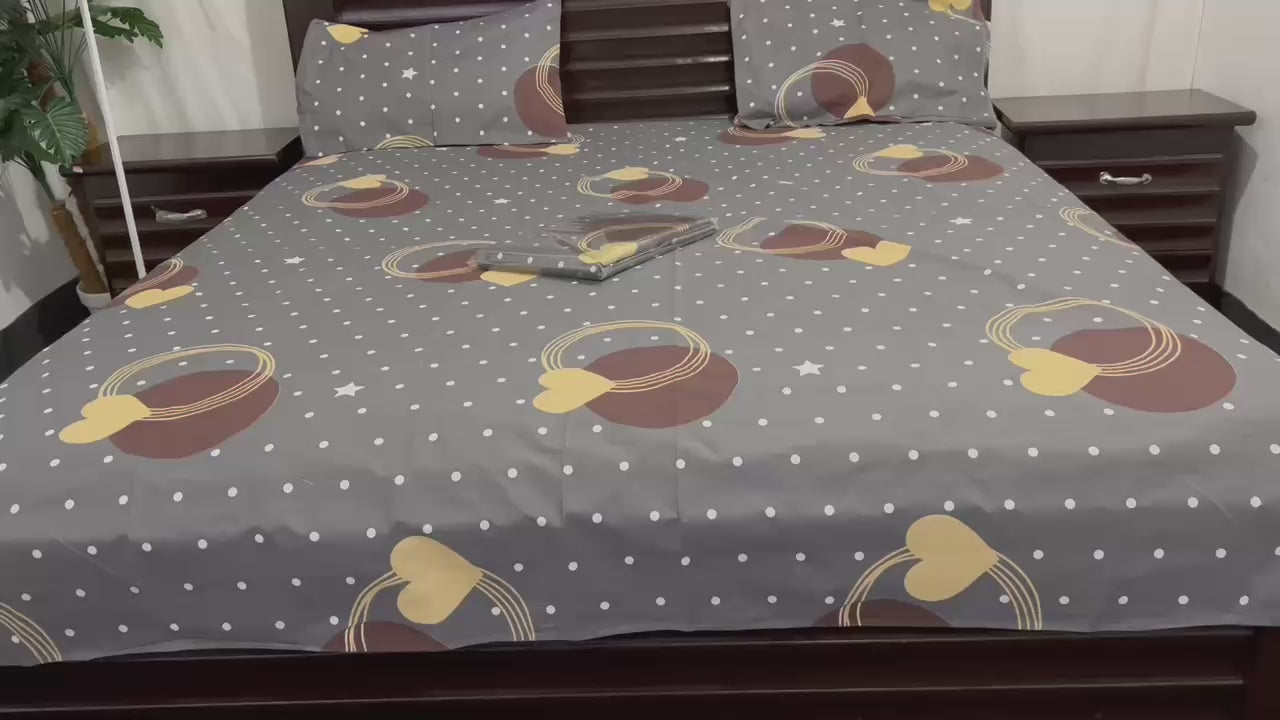 100% Pure Cotton Luxury Bedsheet – Soft, Breathable & Premium Quality