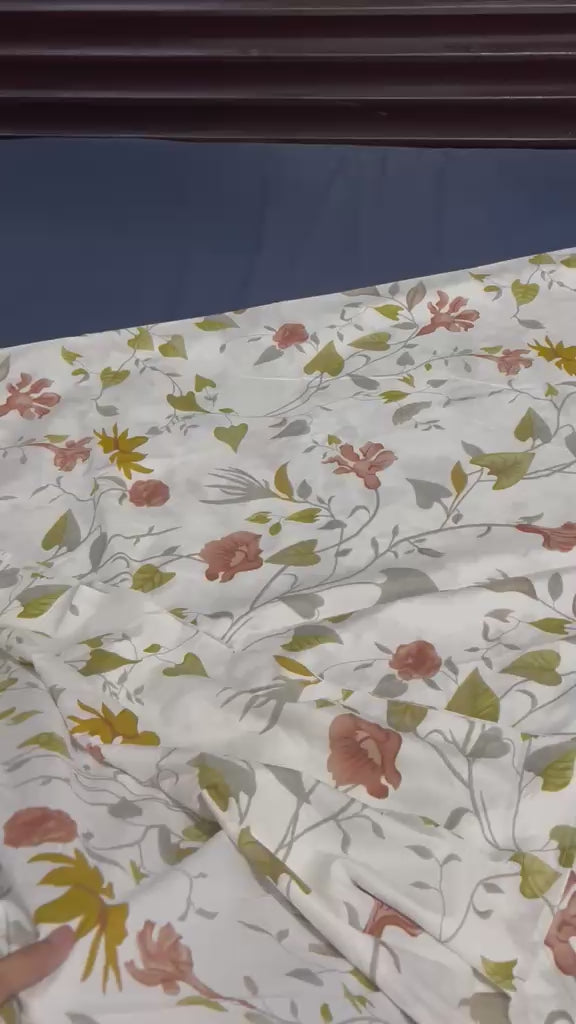 100% Pure Cotton Luxury Bedsheet – Soft, Breathable & Premium Quality