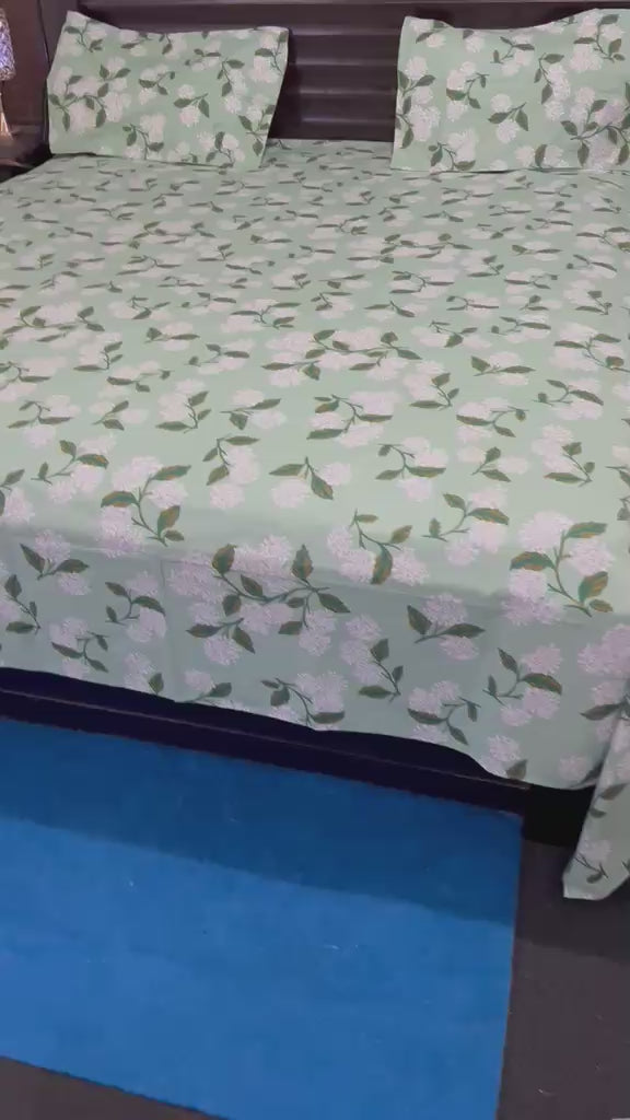 100% Pure Cotton Luxury Bedsheet – Soft, Breathable & Premium Quality