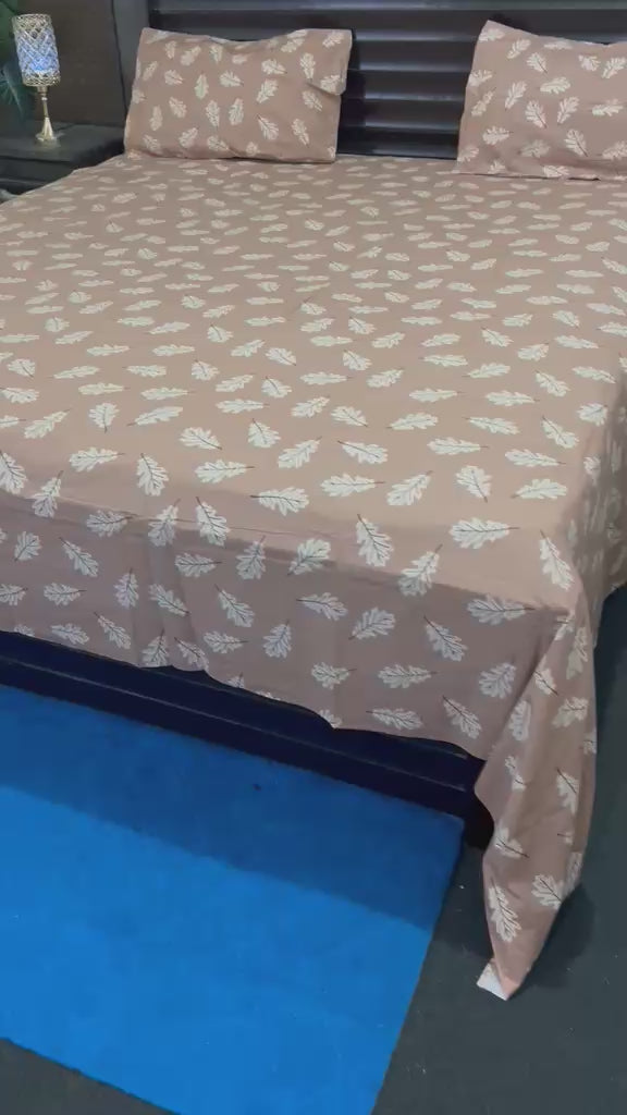 100% Pure Cotton Luxury Bedsheet – Soft, Breathable & Premium Quality