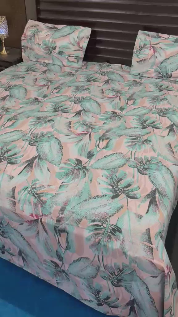 100% Pure Cotton Luxury Bedsheet – Soft, Breathable & Premium Quality