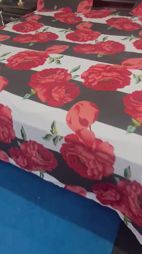 100% Pure Cotton Luxury Bedsheet – Soft, Breathable & Premium Quality