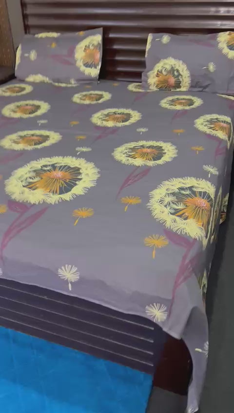 100% Pure Cotton Luxury Bedsheet – Soft, Breathable & Premium Quality