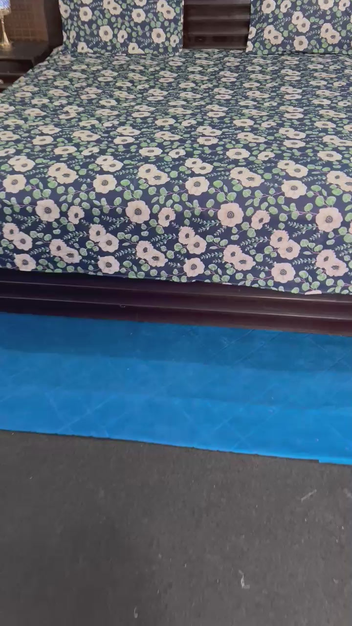 100% Pure Cotton Luxury Bedsheet – Soft, Breathable & Premium Quality