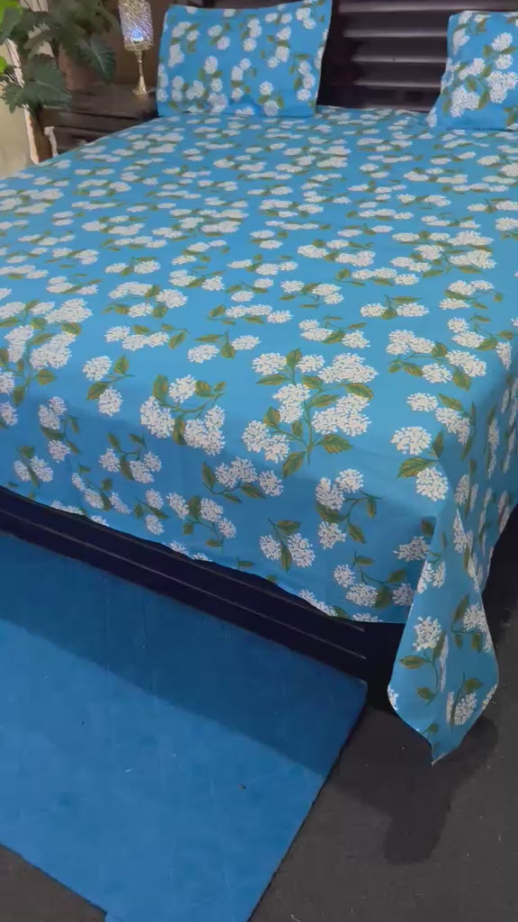 100% Pure Cotton Luxury Bedsheet – Soft, Breathable & Premium Quality