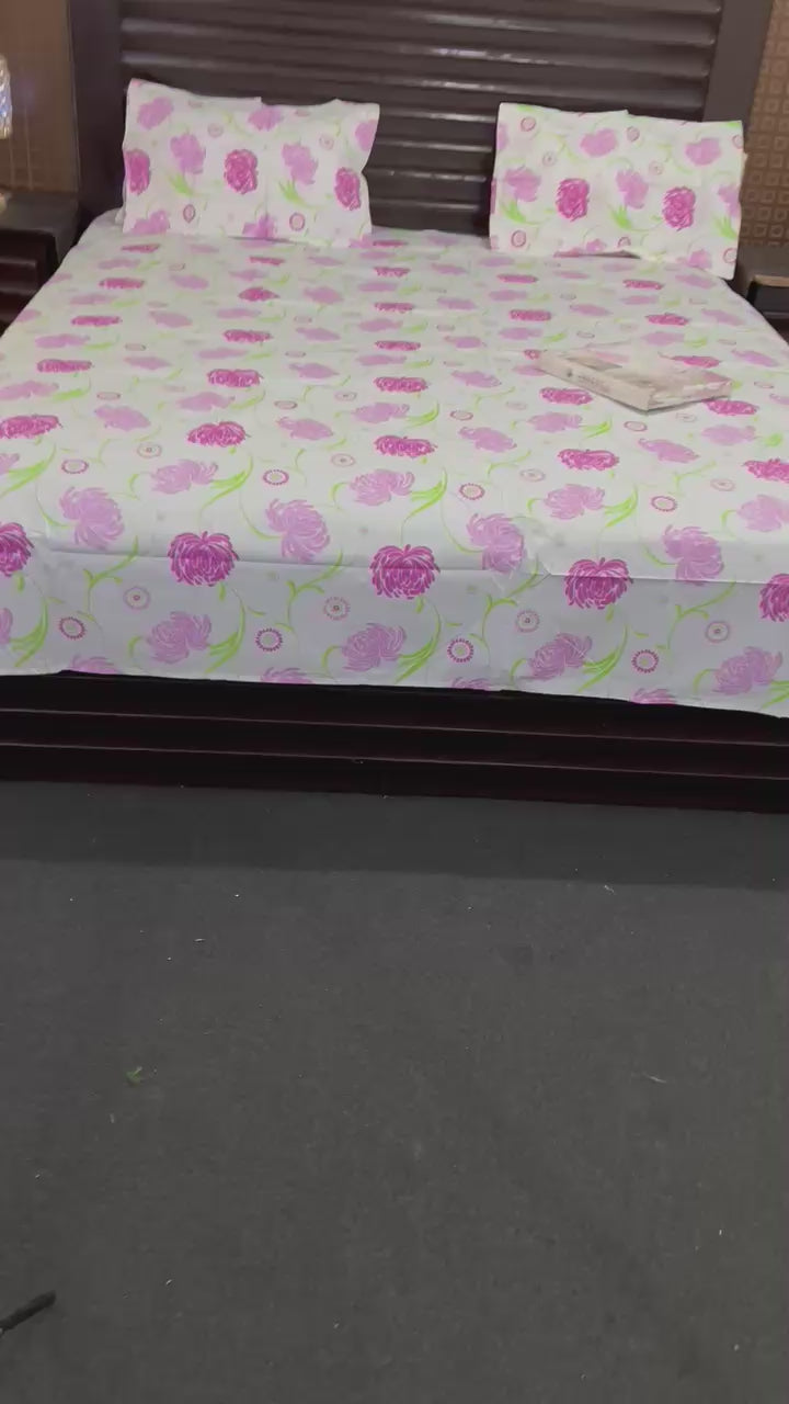 100% Pure Cotton Luxury Bedsheet – Soft, Breathable & Premium Quality