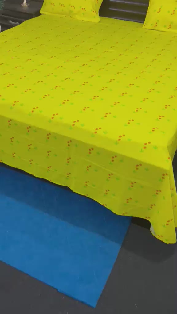 100% Pure Cotton Luxury Bedsheet – Soft, Breathable & Premium Quality
