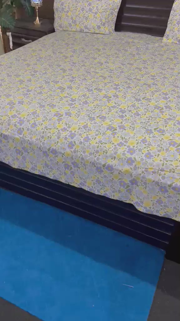 100% Pure Cotton Luxury Bedsheet – Soft, Breathable & Premium Quality