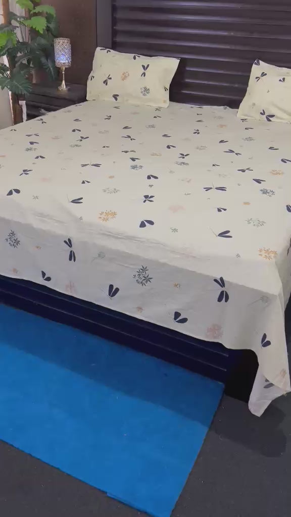 100% Pure Cotton Luxury Bedsheet – Soft, Breathable & Premium Quality