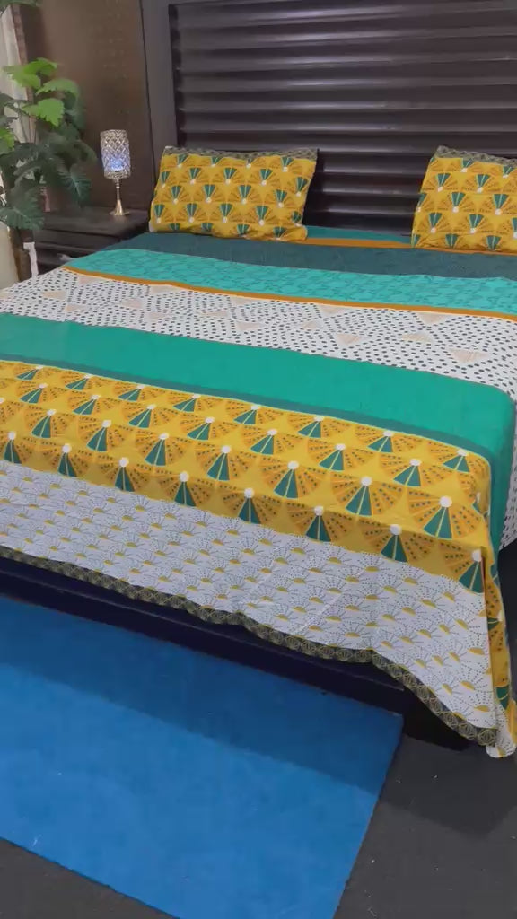 100% Pure Cotton Luxury Bedsheet – Soft, Breathable & Premium Quality