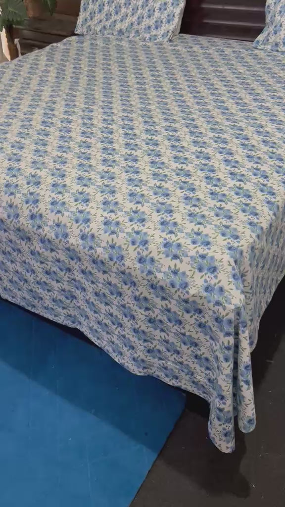 100% Pure Cotton Luxury Bedsheet – Soft, Breathable & Premium Quality